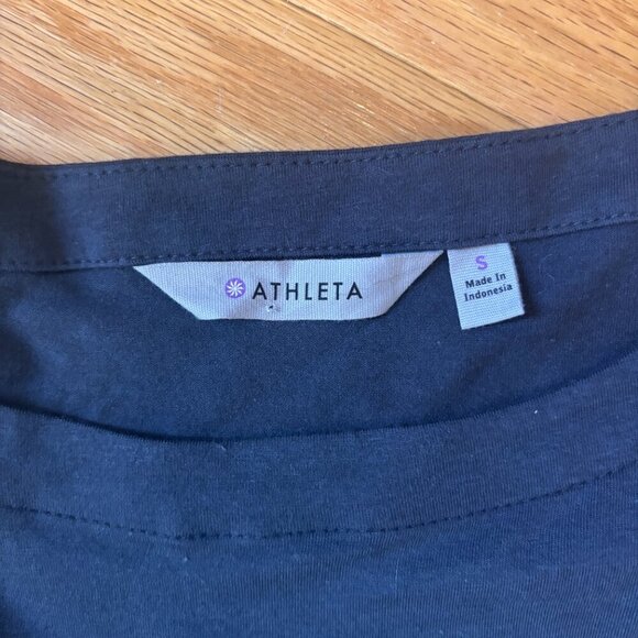 Athleta Westwood Bodycon Dress Dark Deep Gray Womens Size Small - SUPER SOFT! - Picture 4 of 5